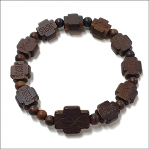 생활성서사 인터넷서점,어린이 대추나무 십자가 1단 팔찌묵주(상품코드:2560201),생활성서