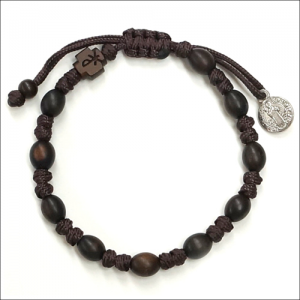 생활성서사 인터넷서점,끈매듭 1단 팔찌묵주 - 분도패 (타원6mm)(상품코드:3329701)