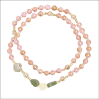 포티나 골드펄 5단 묵주 팔찌(핑크)(상품코드:3495601)